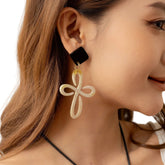 Handcrafted Buffalo Horn Earring 67