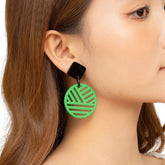 Handcrafted Buffalo Horn Earring 70