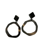 Handcrafted Buffalo Horn Earring 73