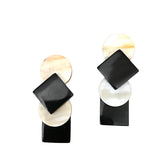 Handcrafted Buffalo Horn Earring 74