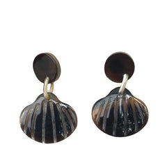 Handcrafted Buffalo Horn Earring 75
