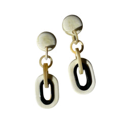 Handcrafted Buffalo Horn Earrings