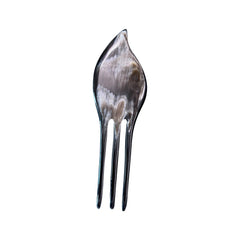 Handcrafted Buffalo Horn Hair Brooch 7