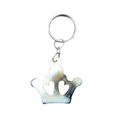 Handcrafted Buffalo Horn Hair Keychain 1