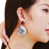 Handcrafted Buffalo Horn Luxury Earring