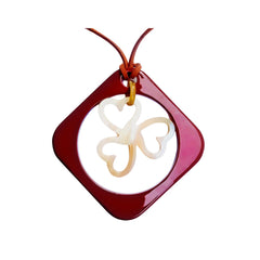 Handcrafted Buffalo Horn Pendant 10