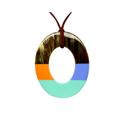 Handcrafted Buffalo Horn Pendant 25