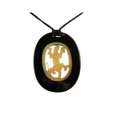 Handcrafted Buffalo Horn Pendant 26