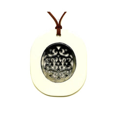Handcrafted Buffalo Horn Pendant 3