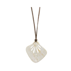 Handcrafted Buffalo Horn Pendant 40