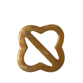 Handcrafted Buffalo Horn Scarf Ring 1