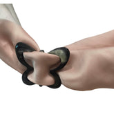 Handcrafted Buffalo Horn Scarf Ring 6