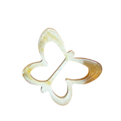 Handcrafted Buffalo Horn Scarf Ring 6