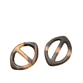 Handcrafted Buffalo Horn Scarf Ring 7