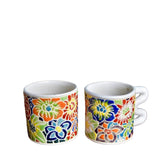 Handcrafted Ceramic Hundred Flowers Cup