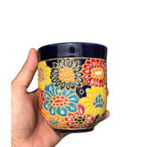 Handcrafted Ceramic Hundred Flowers Cup