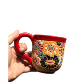 Handcrafted Ceramic Hundred Flowers Cup