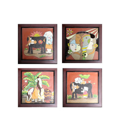 Handcrafted Ceramic Paintings 5
