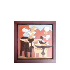 Handcrafted Ceramic Paintings 8