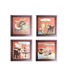 Handcrafted Ceramic Paintings 8