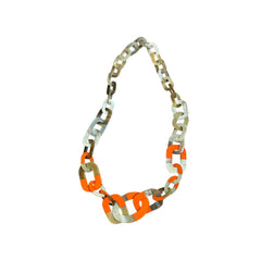 Handcrafted Lacquer Horn Necklace