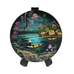Handcrafted Lacquer Plates 4