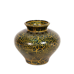 Handcrafted Lacquered Ceramic Vase 5