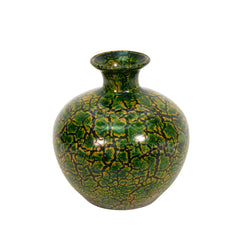 Handcrafted Lacquered Ceramic Vase 7