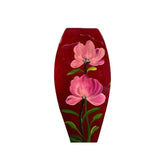 Handcrafted Lacquered Flower Vase 11