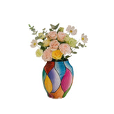 Handcrafted Lacquered Flower Vase 15