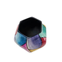 Handcrafted Lacquered Flower Vase 15