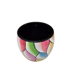 Handcrafted Lacquered Flower Vase 6