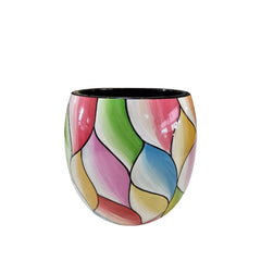 Handcrafted Lacquered Flower Vase 6