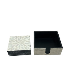 Handcrafted Mother Of Pearl Coasters 1