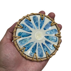 Handcrafted Mother Of Pearl Coasters 2