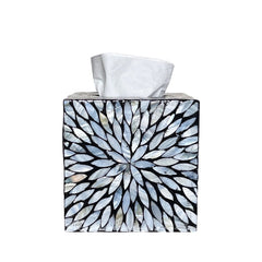 Handcrafted Mother Of Pearl Tissue Box 1