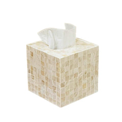 Handcrafted Mother Of Pearl Tissue Box 4