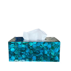 Handcrafted Mother Of Pearl Tissue Box 5