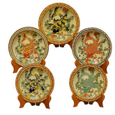 Handcrafted Plate With Carp Carving 3