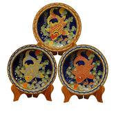 Handcrafted Plate With Carp Carving 4
