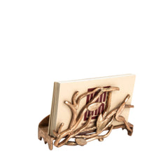 Handcrafted Pure Brass Business Card Holder 1