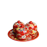Handmade Ceramic Jam Container Set 2