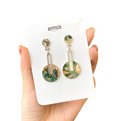 Handmade Silver Coin Earrings
