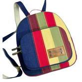 Handmade Upcycled Denim Hoya Backpack