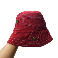 Handmade Upcycled Denim Hat