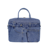 Handmade Upcycled Denim Laptop Bag