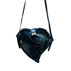 Handmade Upcycled Denim Phone Bag