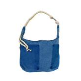 Handmade Upcycled Denim Shoulder Bag