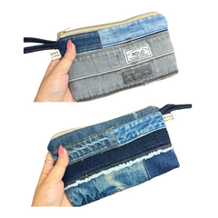 Handmade Upcycled Denim Walle 2