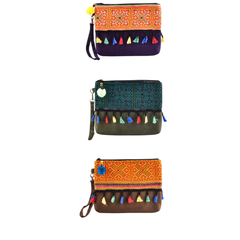 Hand-Woven Brocade Wallet